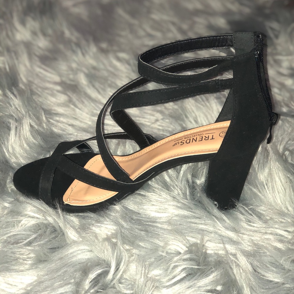 Strappy heels